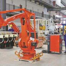 襄陽產(chǎn)工業(yè)機器人 走俏&ldquo;一帶一路&rdquo;